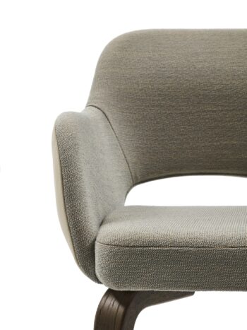 Hemelaer Interior Durlet Messeyne messeyne chair details leather chamo albast with fabric arco cloud 1