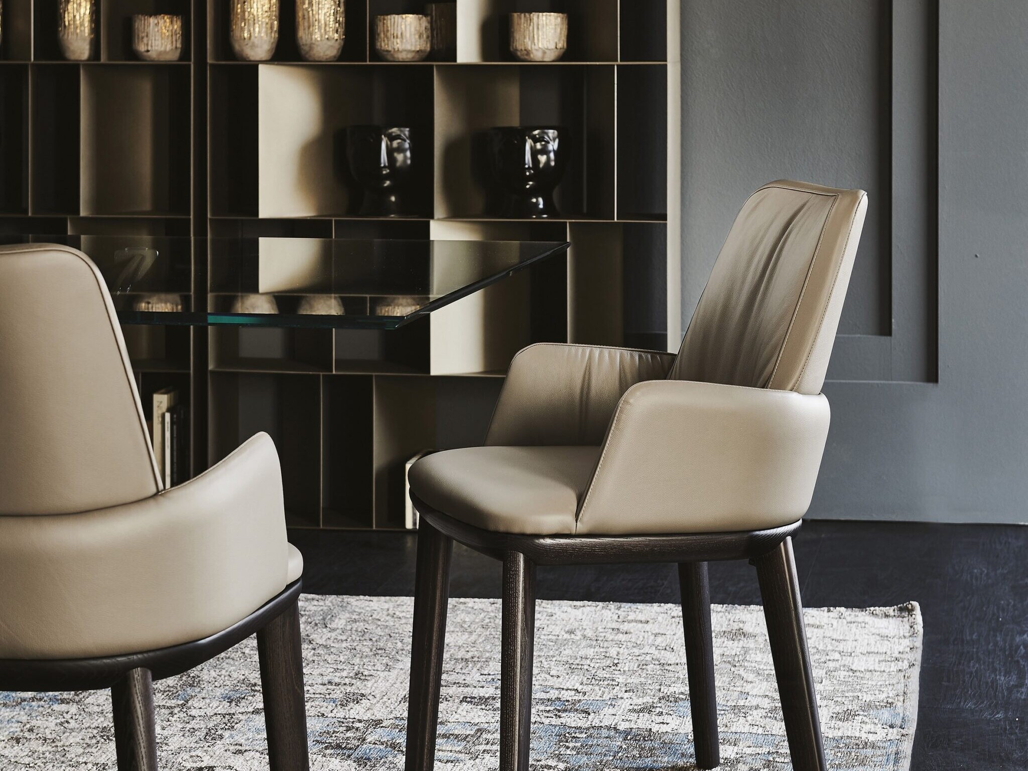 Hemelaer Interior Catelan Cattelan Belinda armchair wood