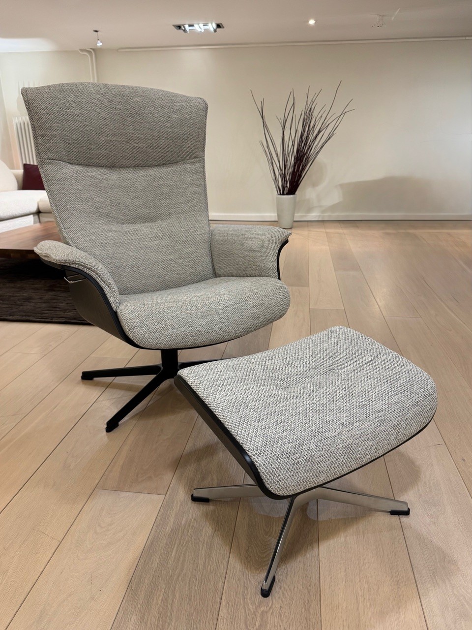 Conform Time Out relaxzetel met voetenbank